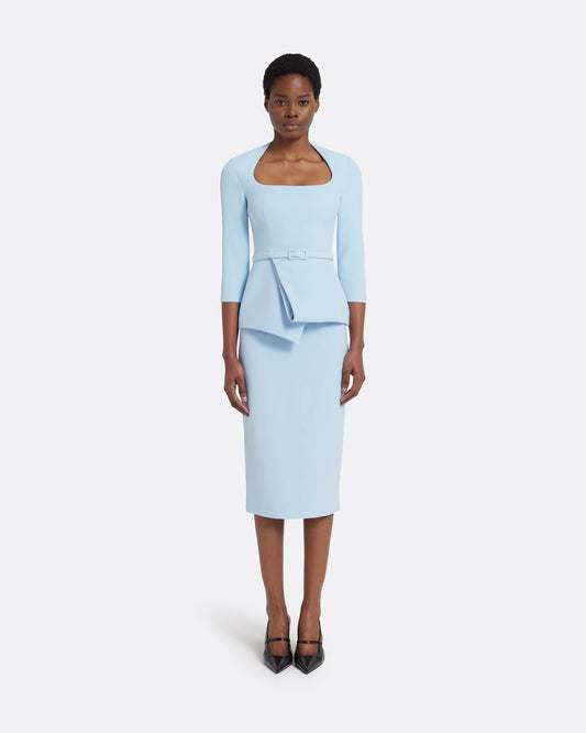Hokoku Pale Blue Skirt