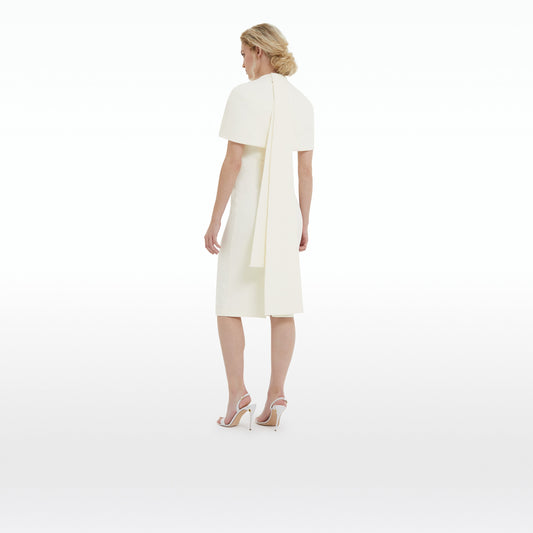 Kalika Ivory Midi Dress