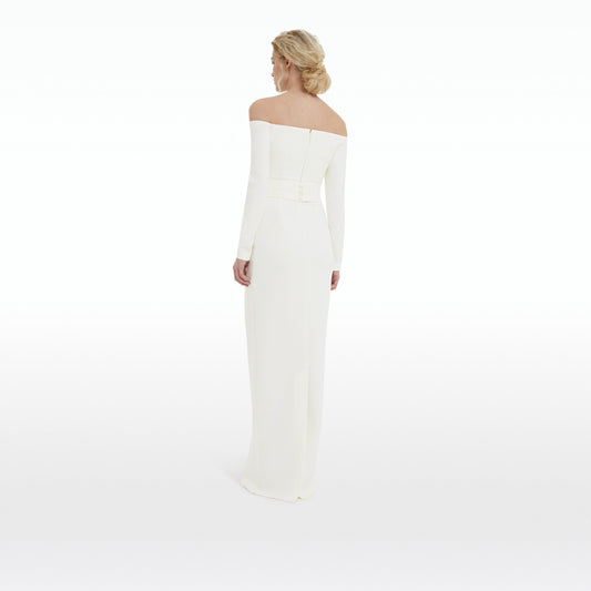 Sariel Ivory Long Dress