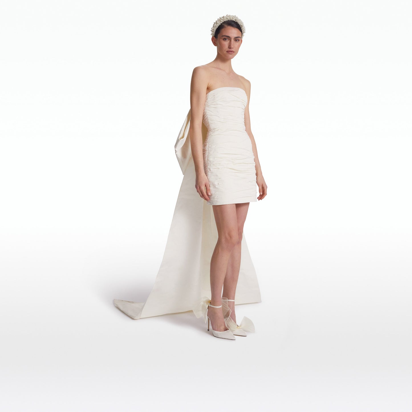 Camillae Ivory Short Dress