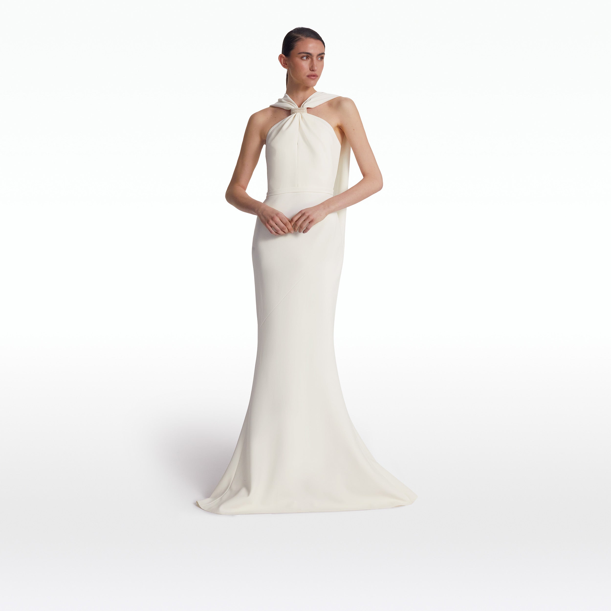 Lilien Ivory long Dress