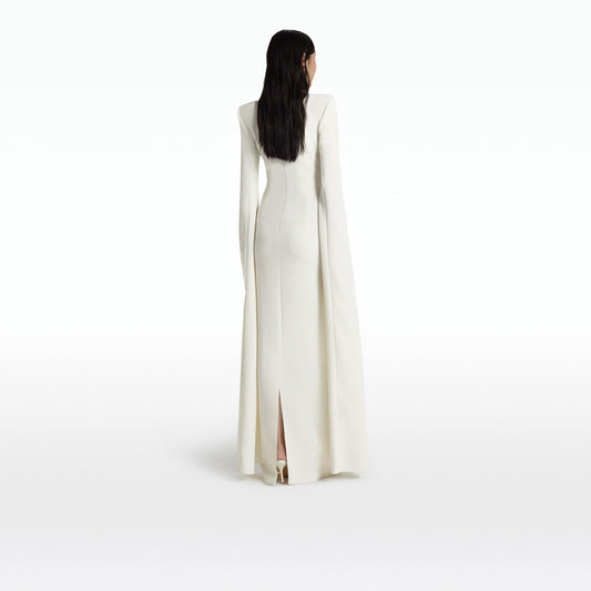 Destiny Ivory Long Dress