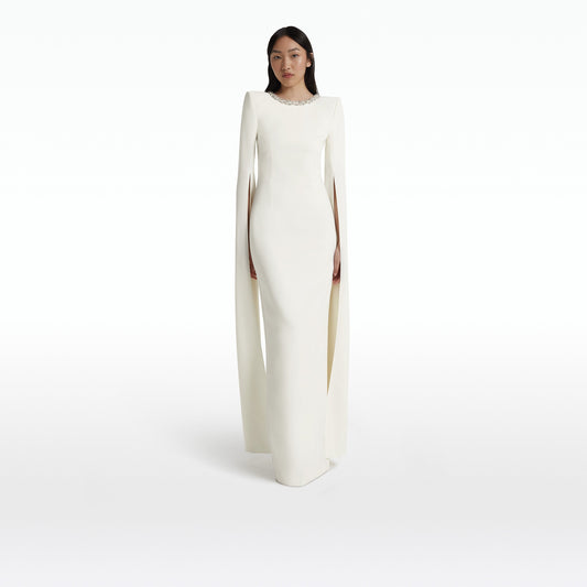 Destiny Ivory Long Dress