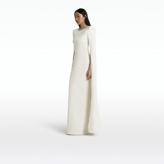 Destiny Ivory Long Dress