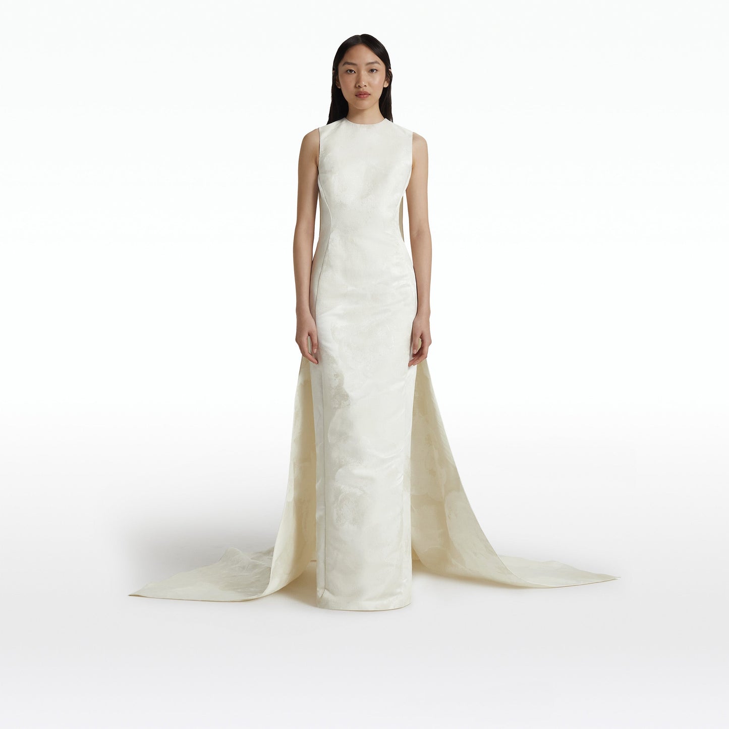 Alina Ivory Long Dress