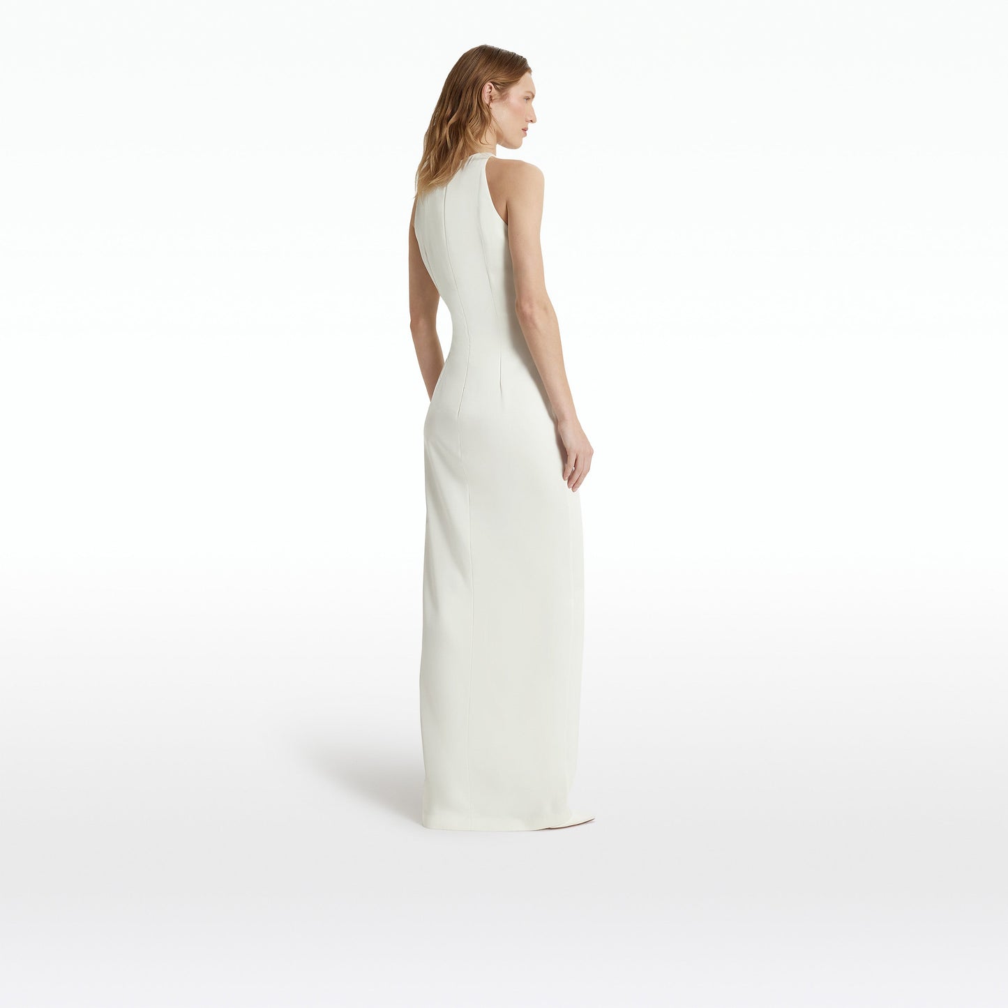 Cameron Ivory Long Dress