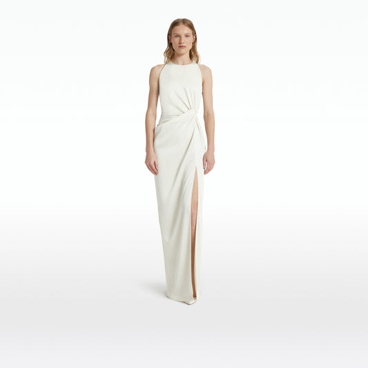 Cameron Ivory Long Dress