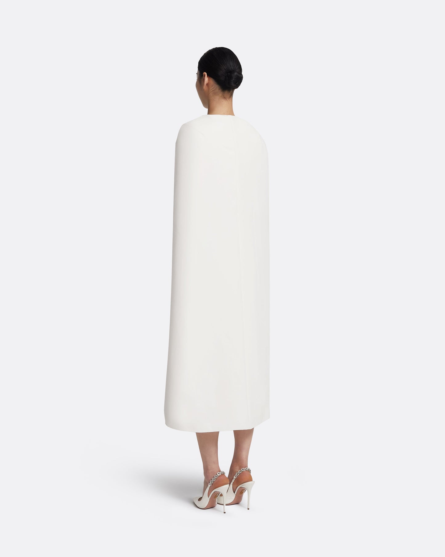 Oria Midi Dress in Ivory