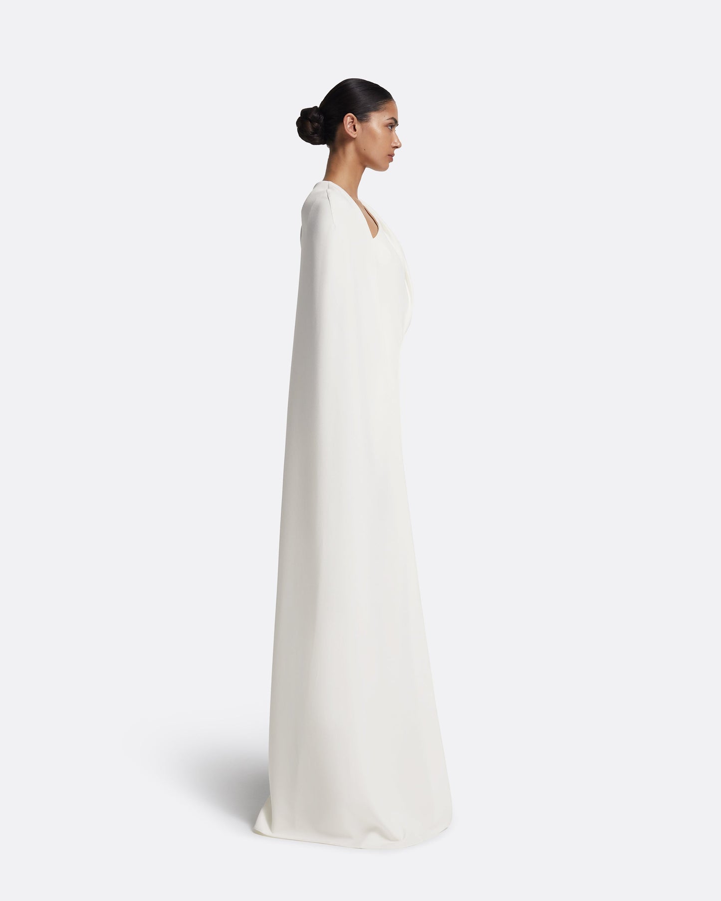 Contessa Long Dress in Ivory