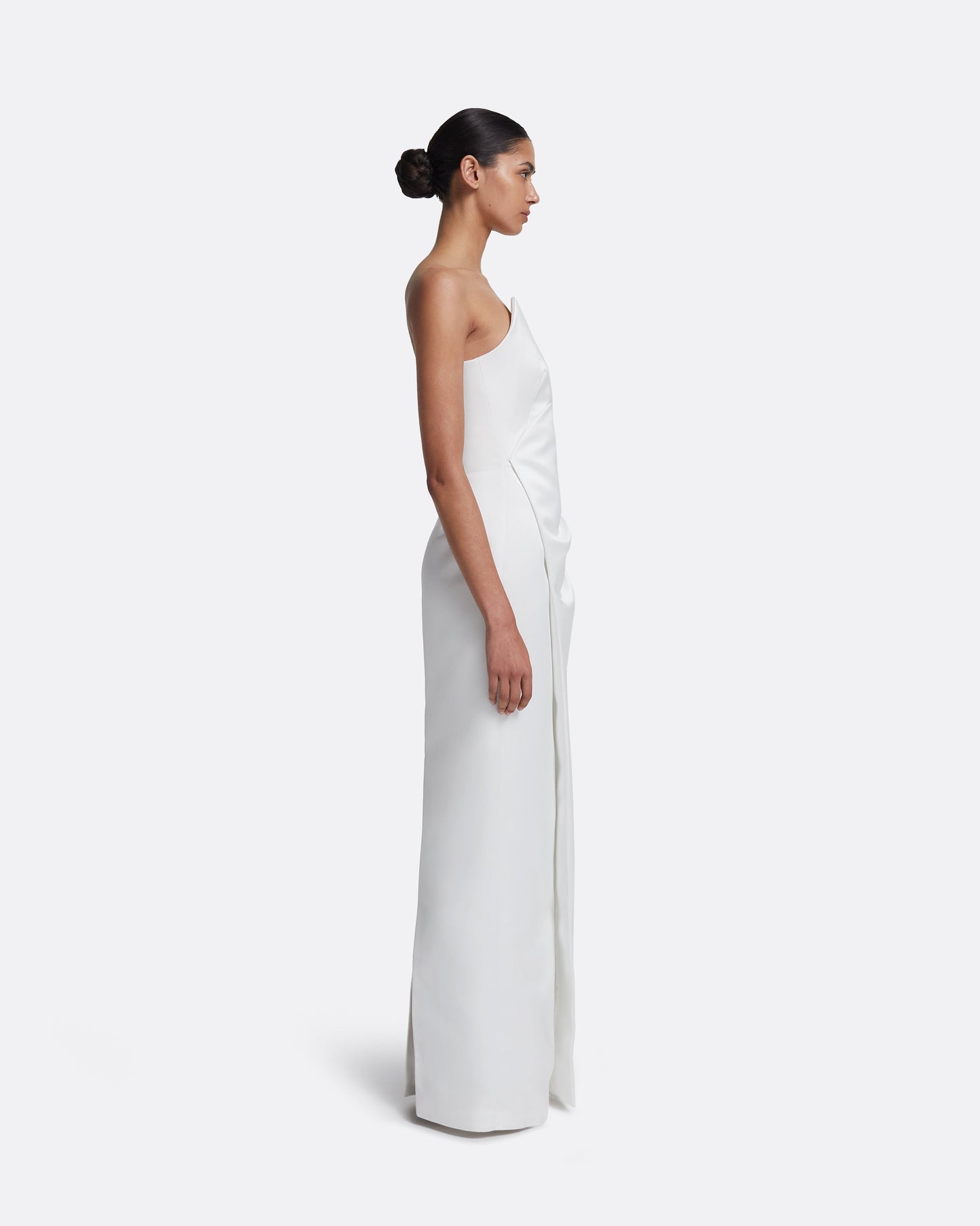 Misaki Long Dress in Porcelain Misaki Long Dress in Porcelain