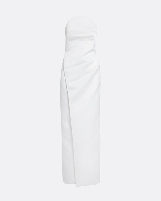 Misaki Long Dress in Porcelain