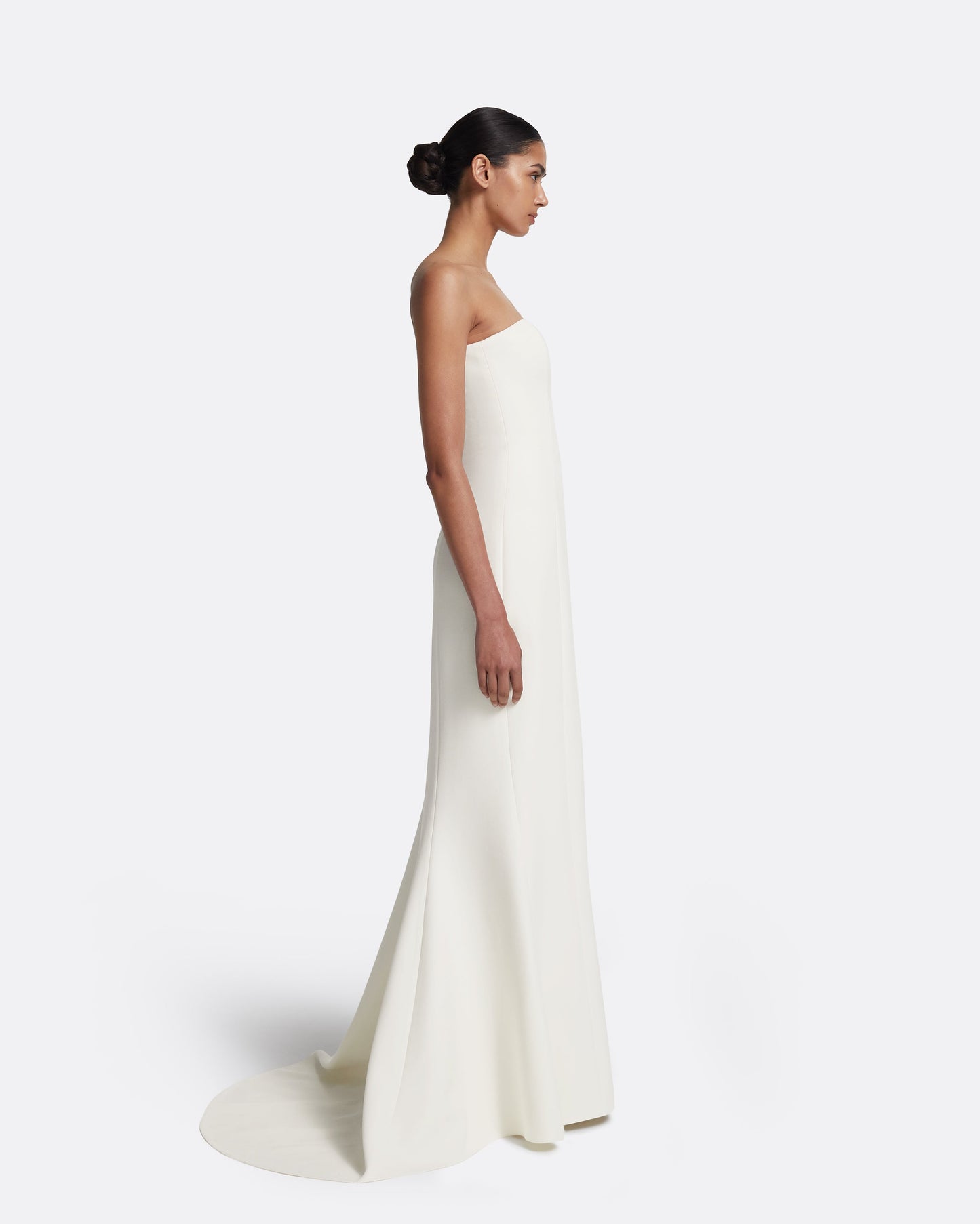 Gabriella Long Dress in Ivory