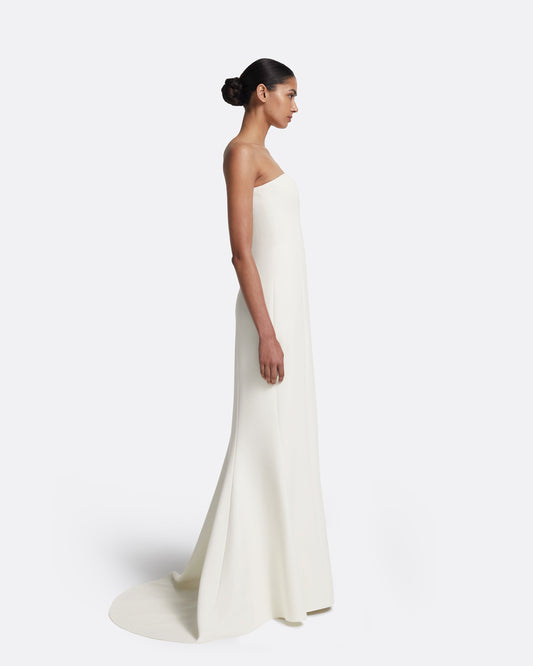 Gabriella Long Dress in Ivory