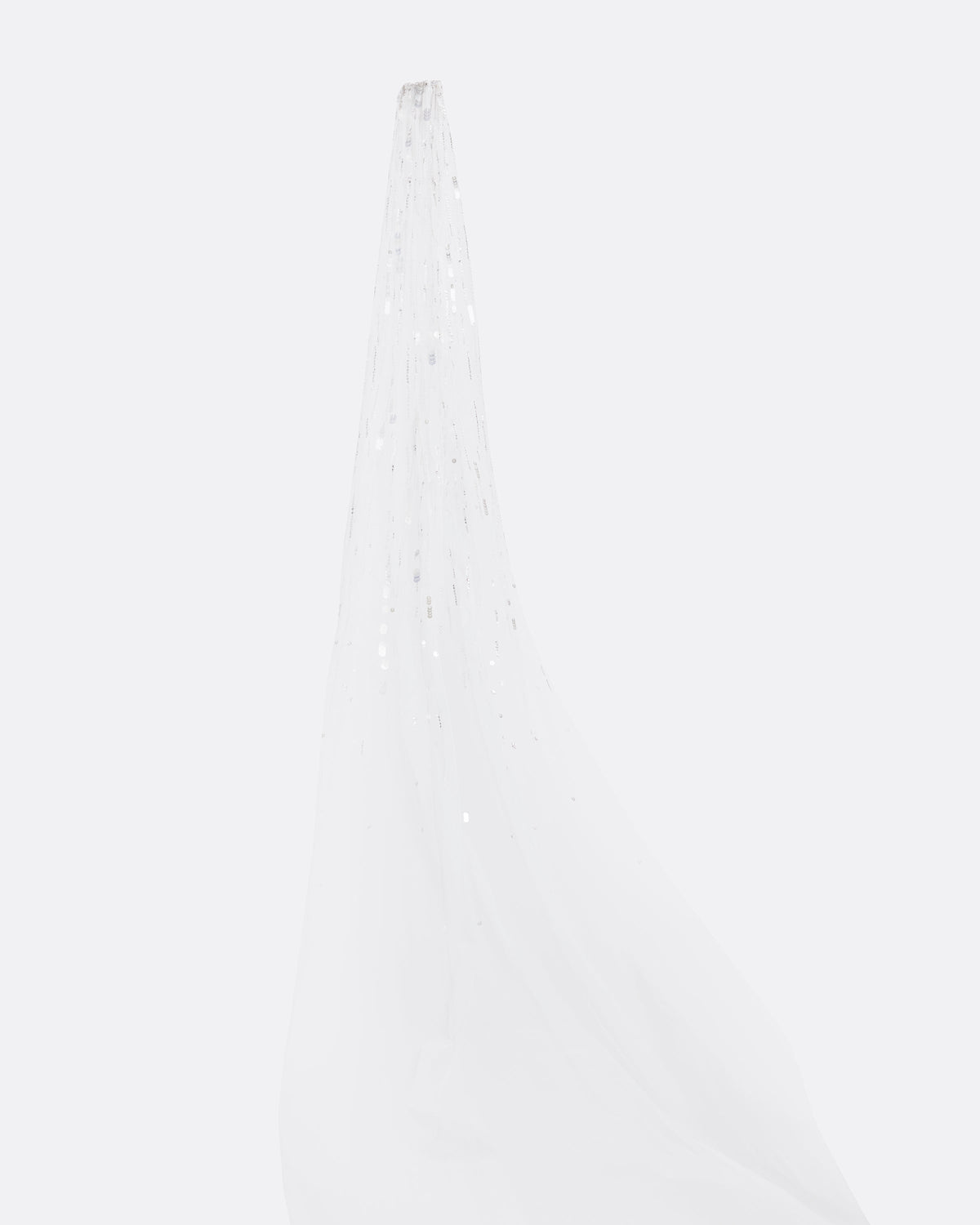Edith Veil in Ivory with Crystal Embellishment
