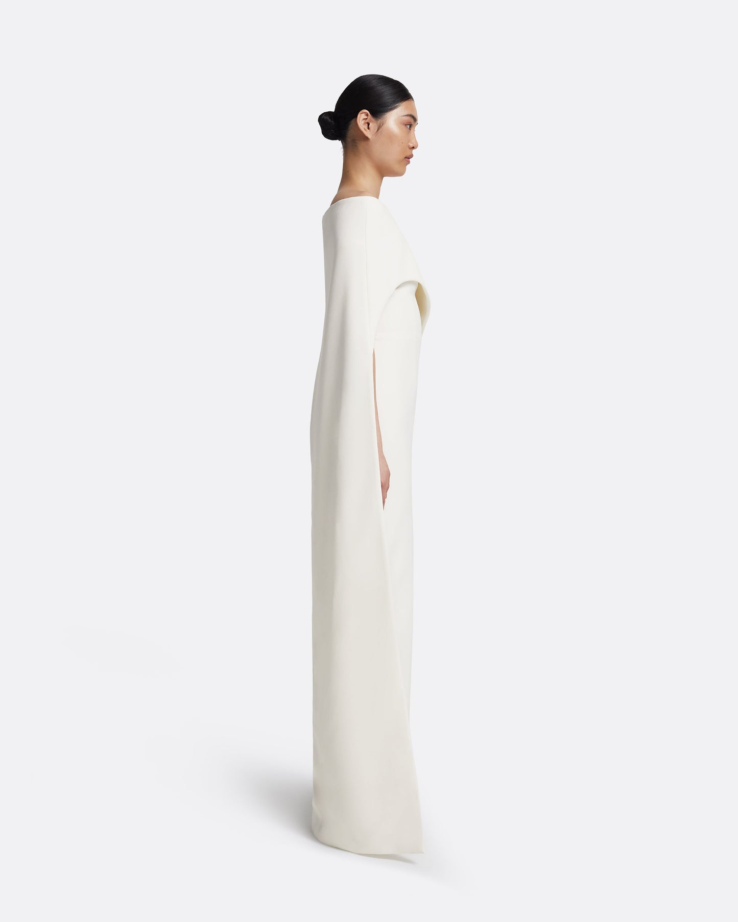 Azrael Long Dress & Maddox Harness in Ivory