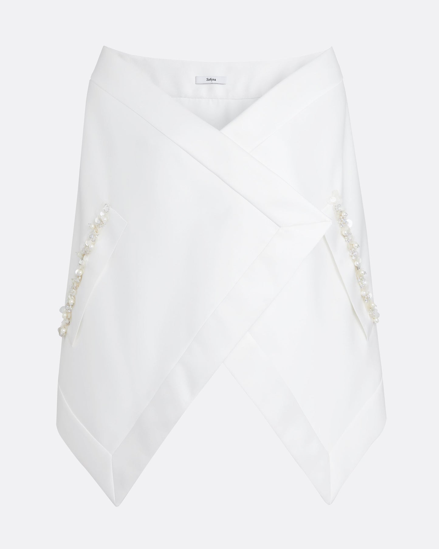 Akari Harness in Porcelain with Crystal Embellishment