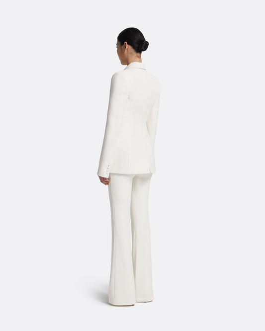 Wynnie Jacket in Ivory with Pearl Embroidery