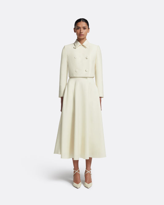 Miwa Skirt in Eggshell