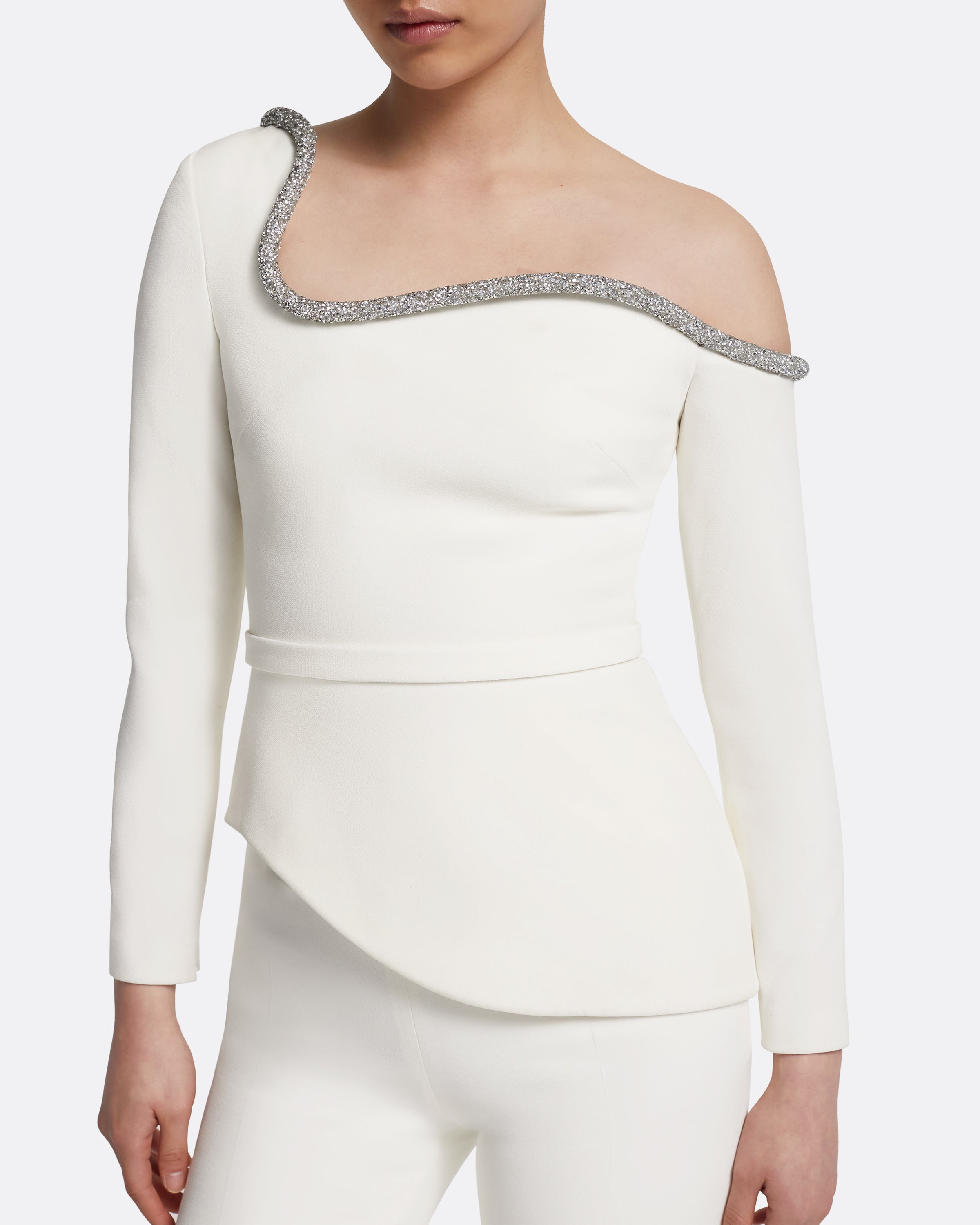 Aime Ivory Top – Maison Safiyaa USA
