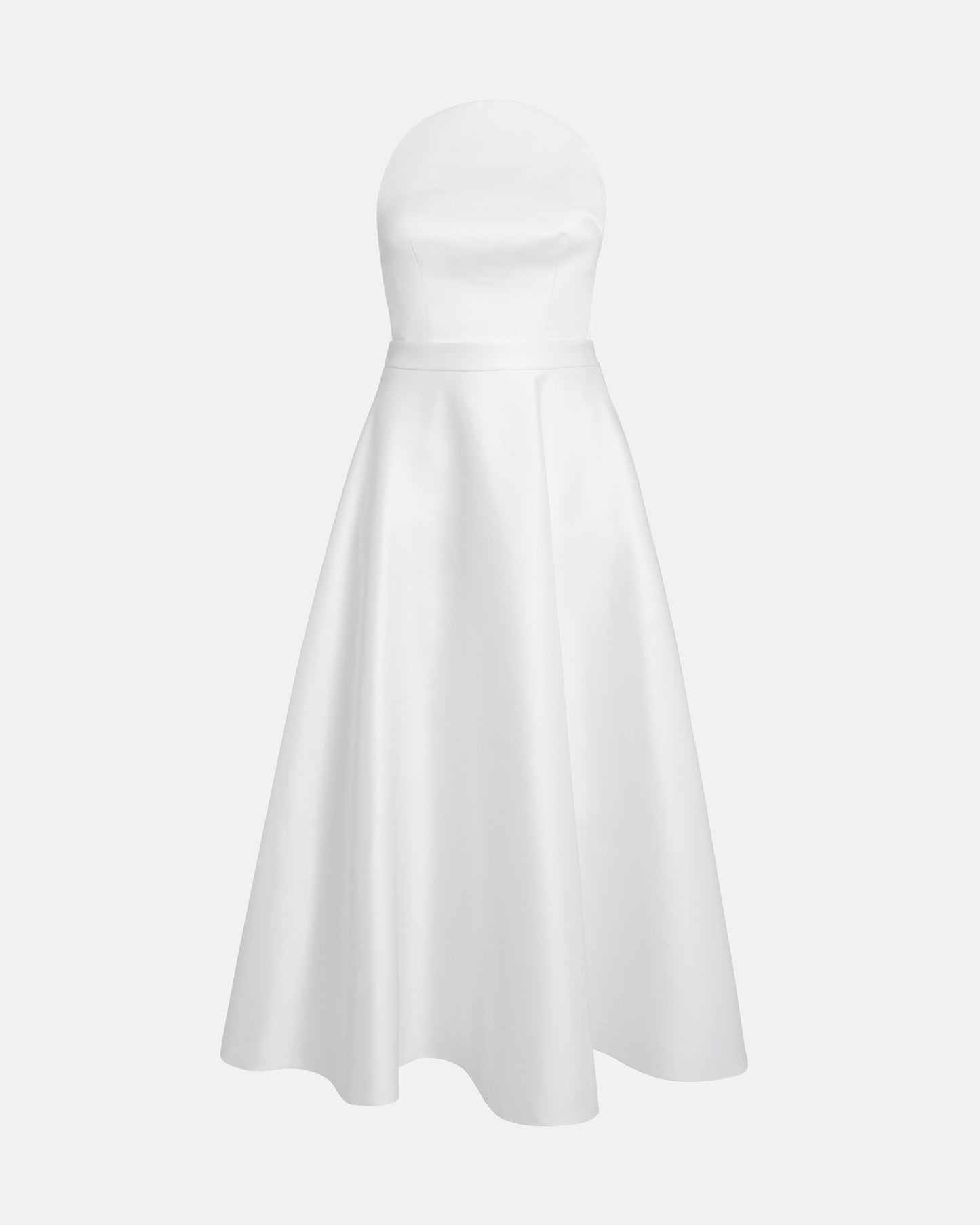 Lory Midi Dress in Porcelain
