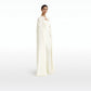Cici Ivory Embroidered Cape