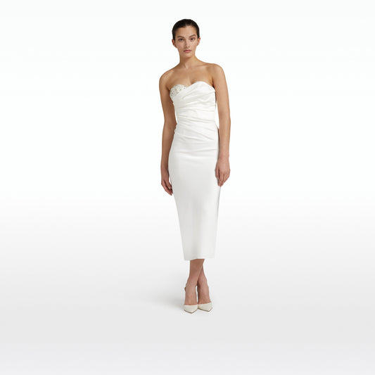 Danielle Ivory Midi Dress