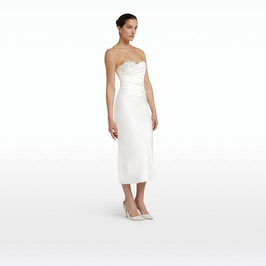 Danielle Ivory Midi Dress