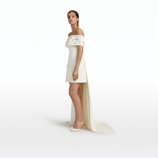 Shina Ivory Short Dress