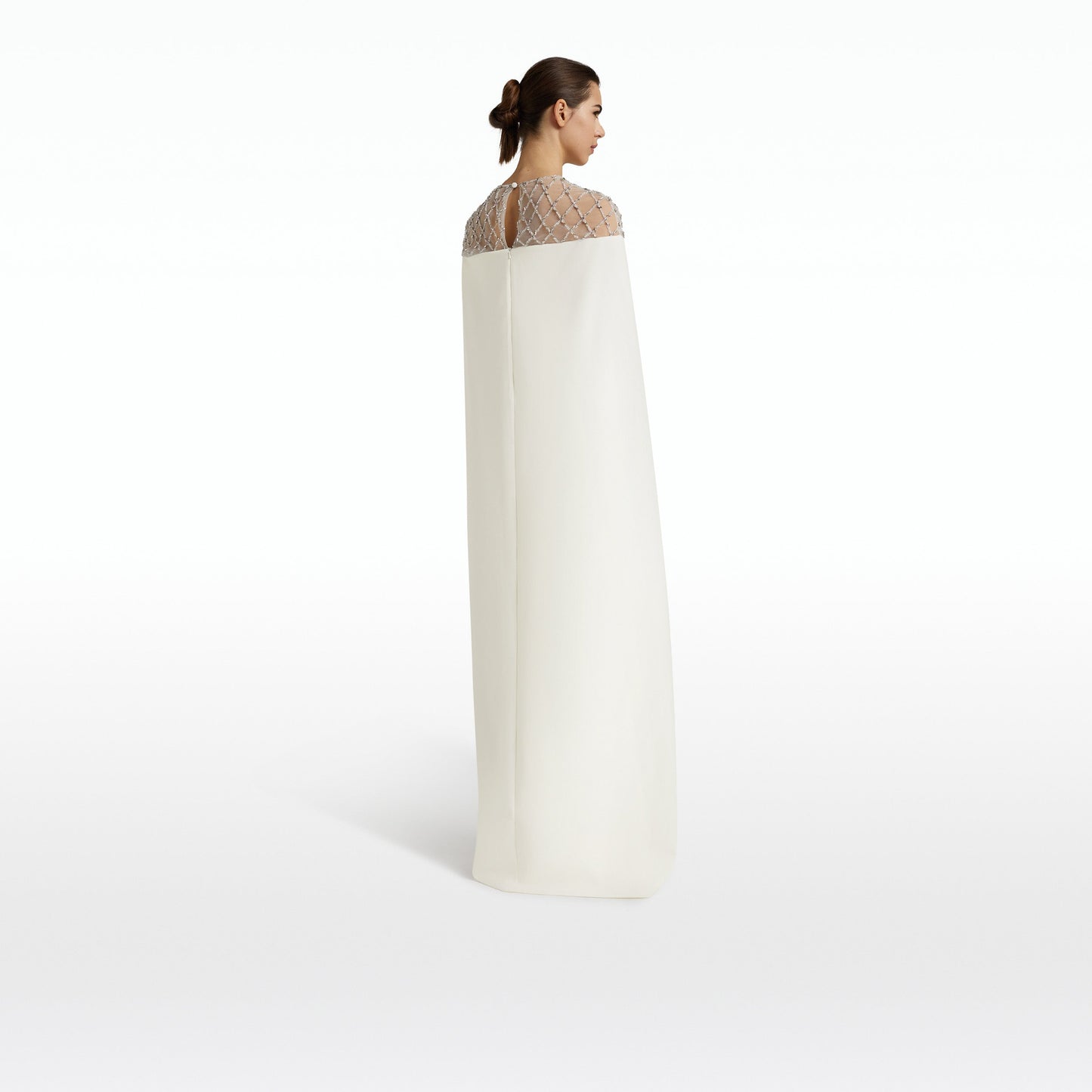 Ambere Ivory Long Dress