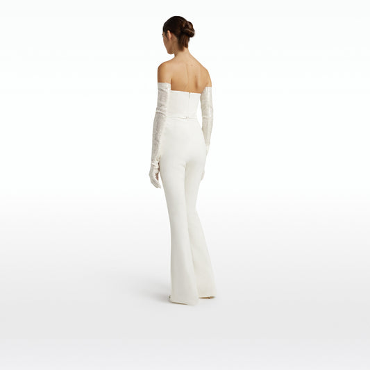 Myrine Ivory Jumpsuit