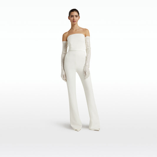 Myrine Ivory Jumpsuit