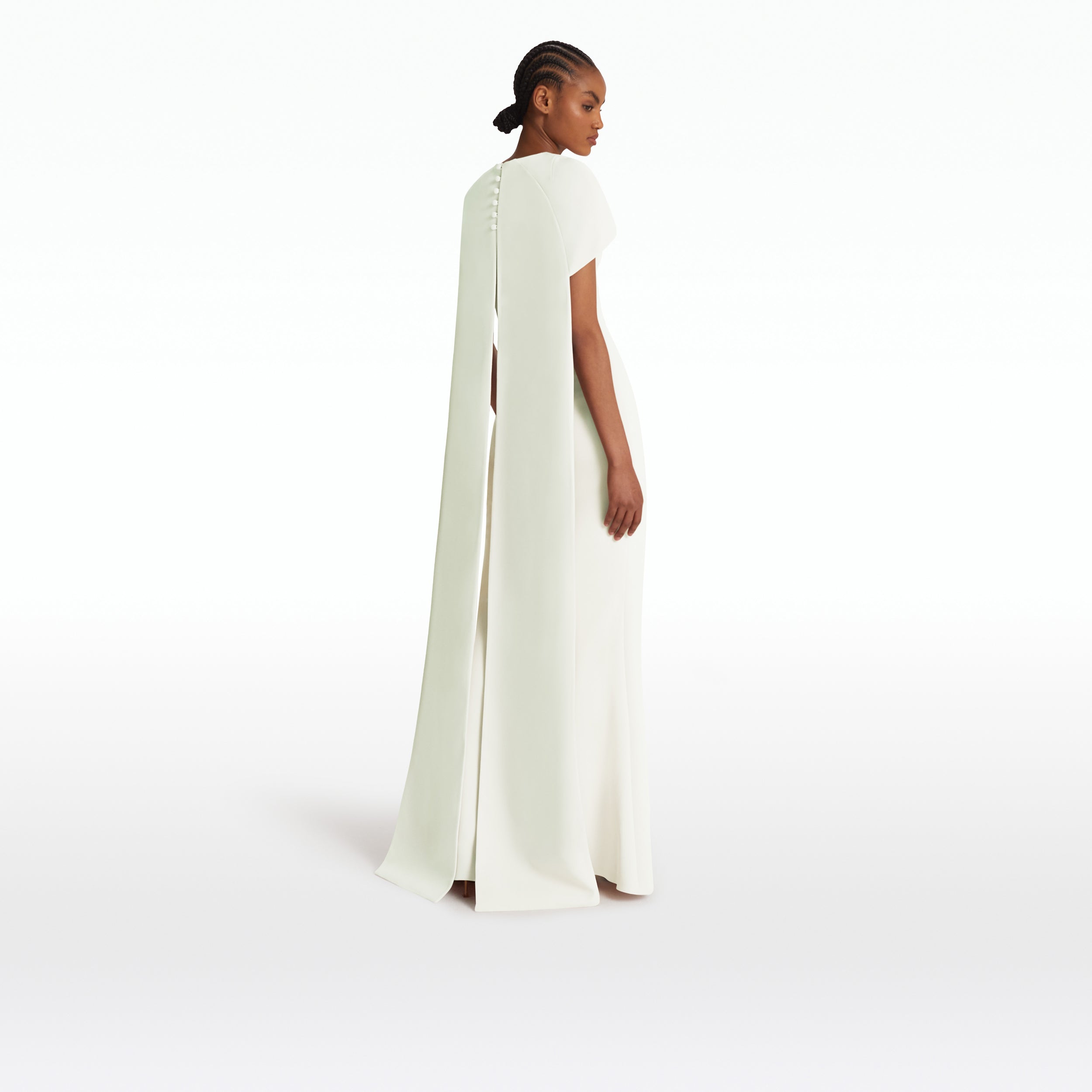 『最終お値下げ』スタイルフライstylefly洗えるオフホワイトロングコート Ginkgo Colourwheel Long Dress – Maison Safiyaa USA