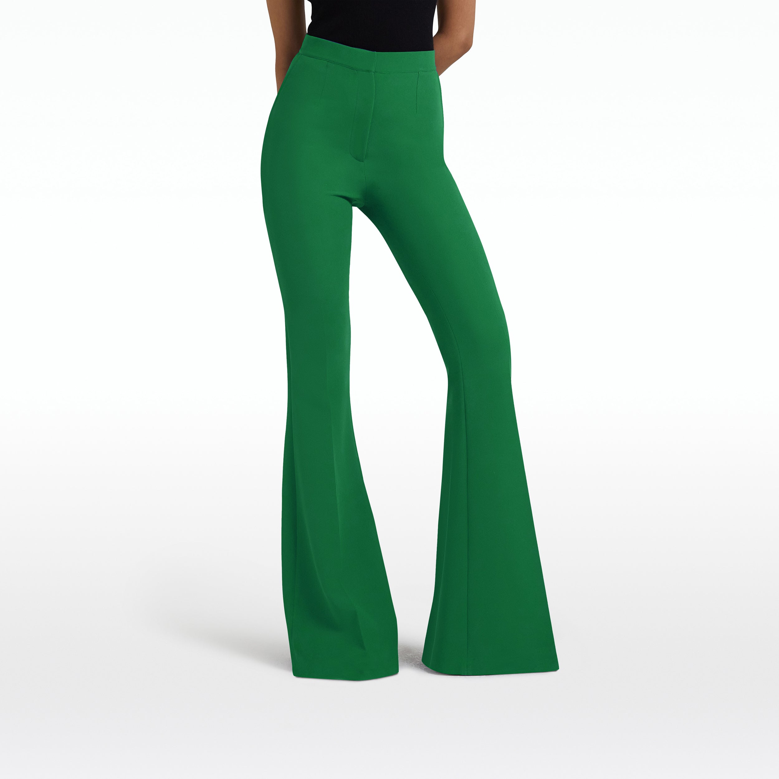 Halluana Front Zip Trousers – Maison Safiyaa USA
