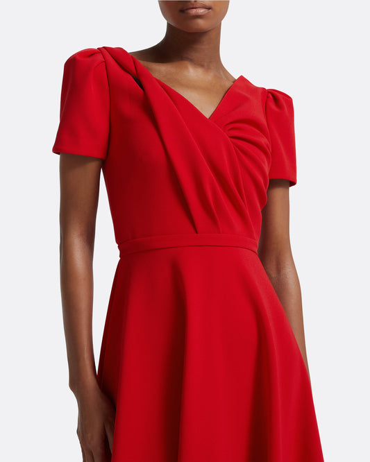 Cecilia Dresses in Cherry Red