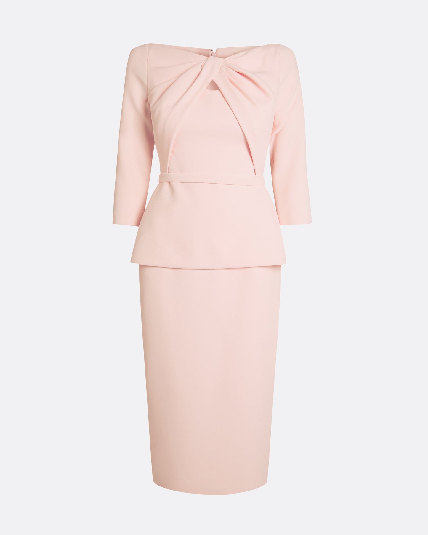 Rildanna Pale Pink Midi Dress