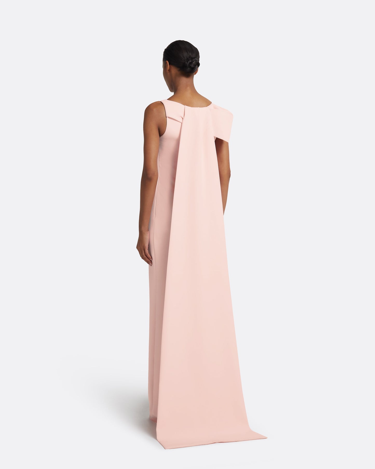 Safiyaa - Celestia Pale Pink Long Dress FR40 - US8 - UK12 Safiyaa - Celestia Pale Pink Long Dress FR40 - US8 - UK12
