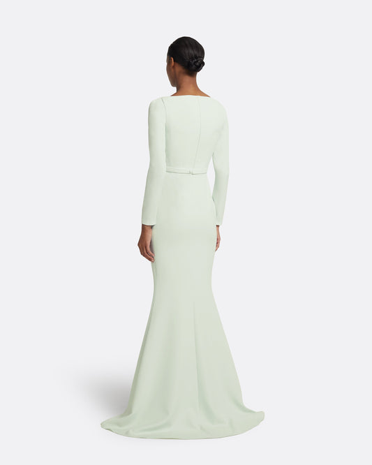 Heidi Long Dress in Spearmint