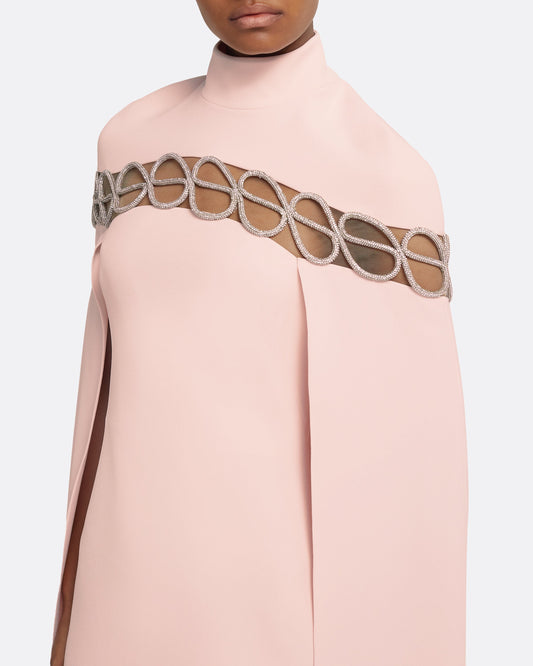 Coran Pale Pink Long Dress