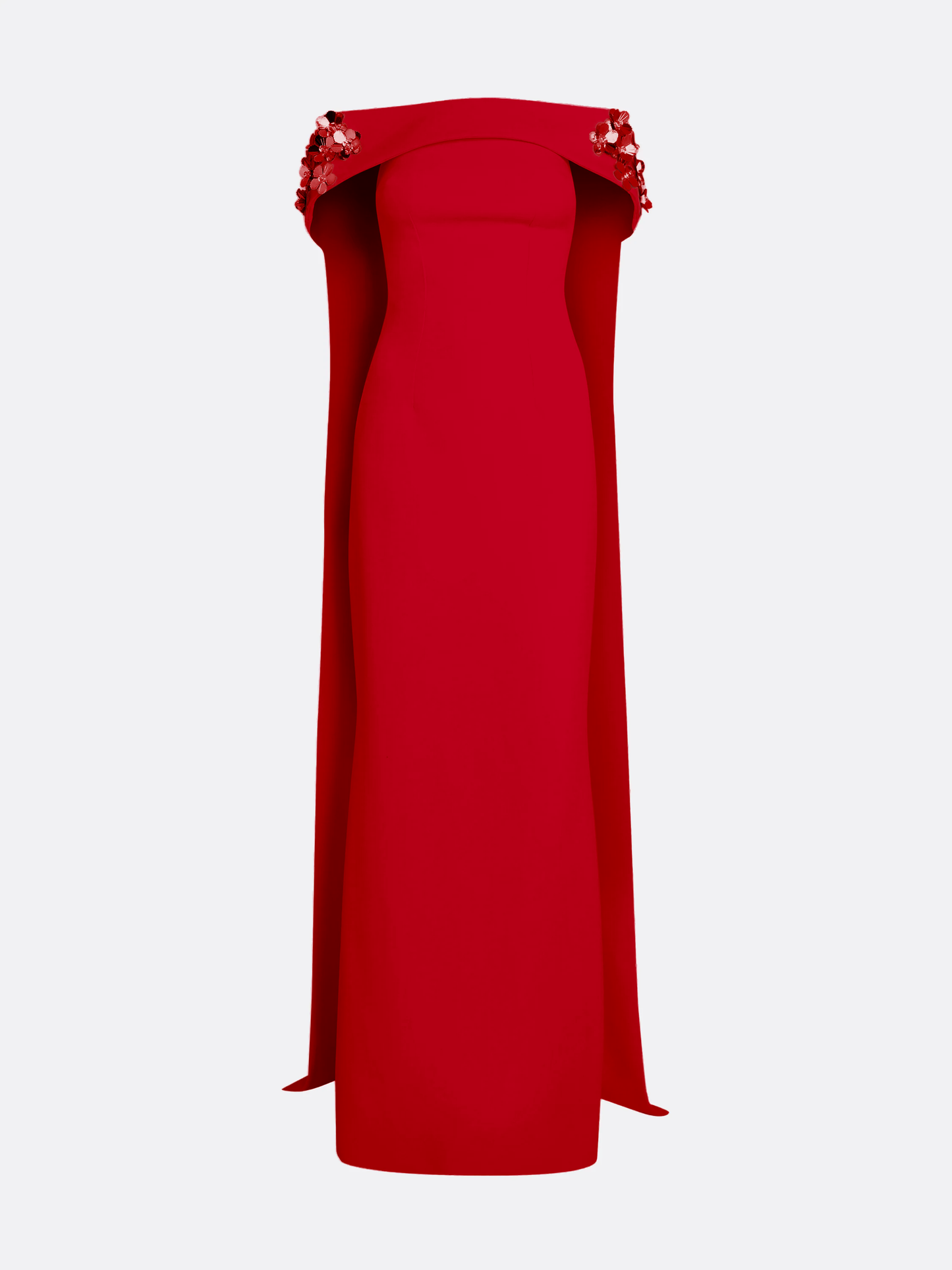 Arabella Harness With Soshin Dress in Crimson