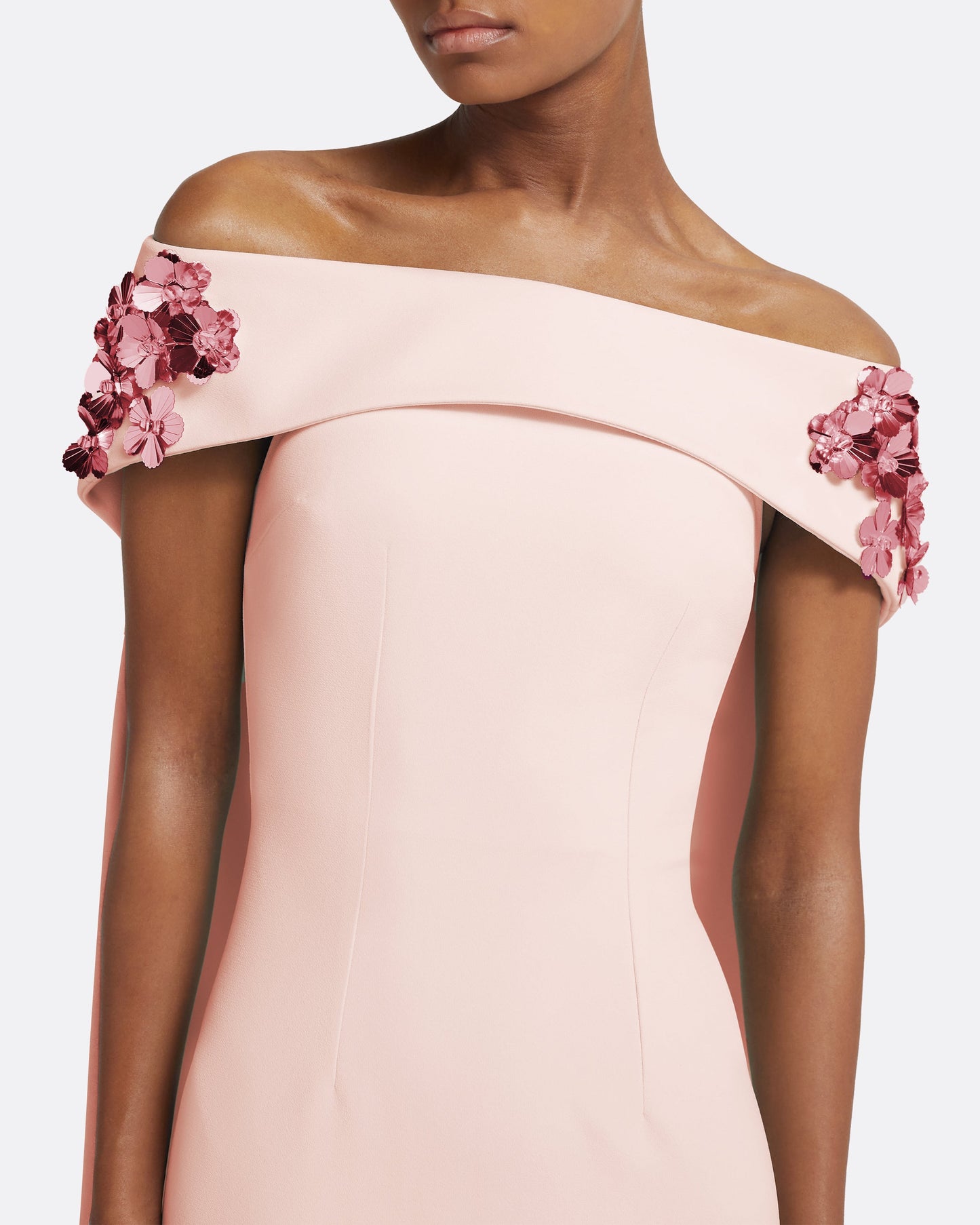 Arabella Harness With Soshin Dress in Pale Pink