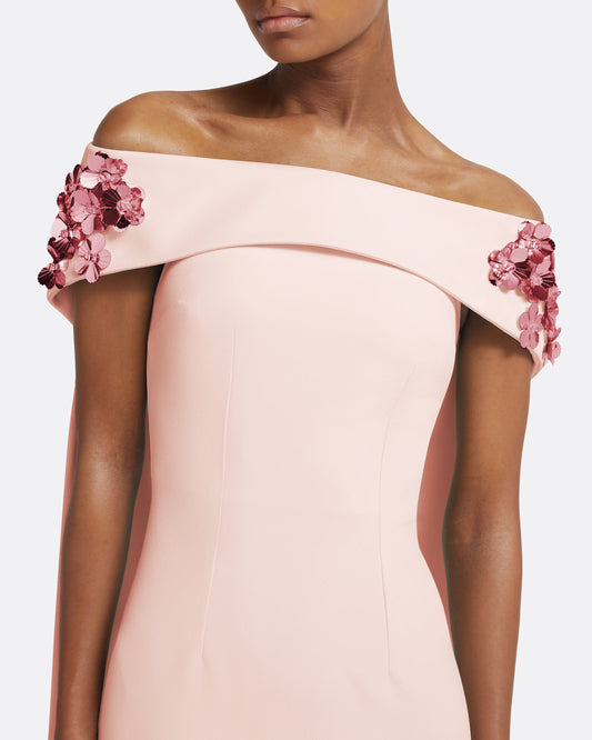 Arabella Harness With Soshin Dress in Pale Pink