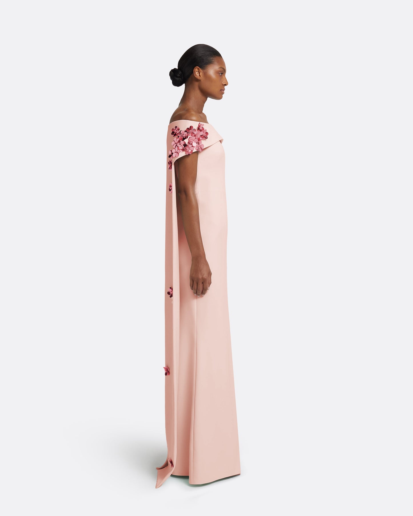 Arabella Harness With Soshin Dress in Pale Pink
