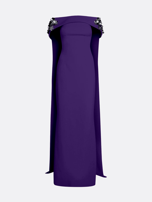 Arabella Harness With Soshin Dress in Pansy