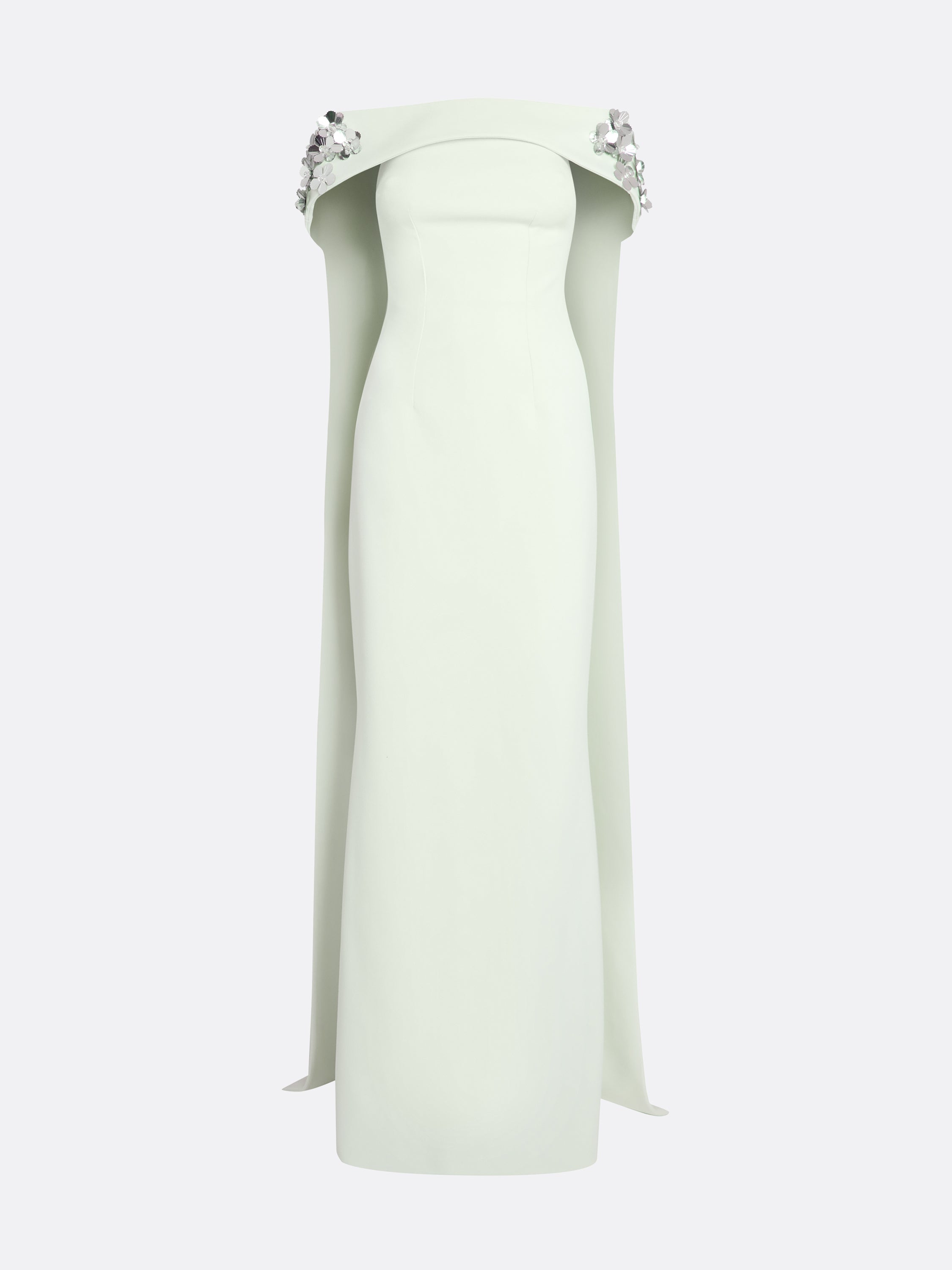 Arabella Harness With Soshin Dress in Spearmint – Maison Safiyaa USA