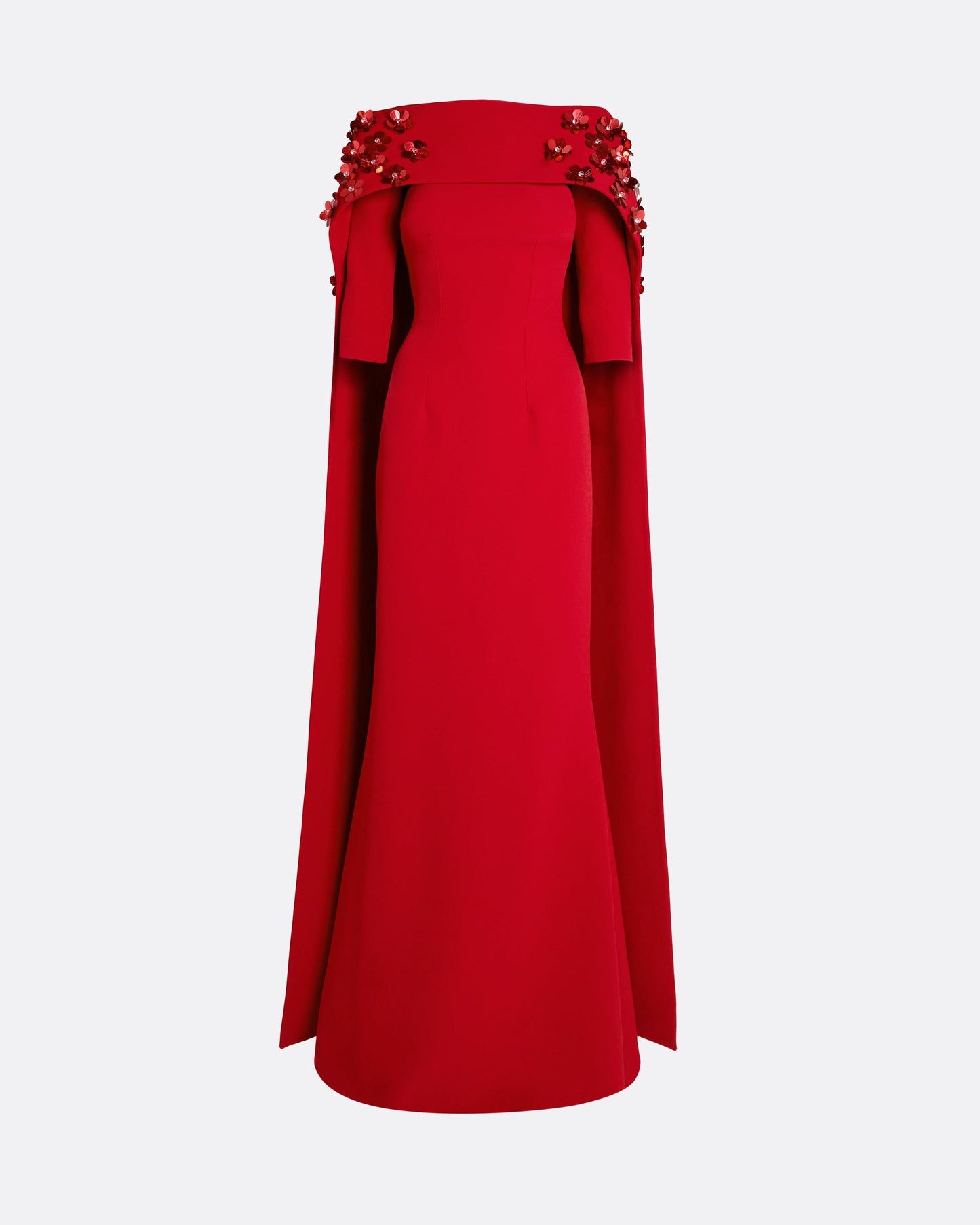 Isabella Harness With Soshin Dress in Cherry Red