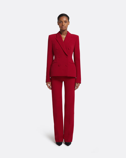 Gulsen Jacket in Azalea Red