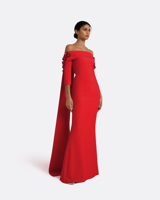Bellara Cherry Red Harness With Soshin Dress