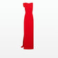 Celestia Cherry Red Long Dress