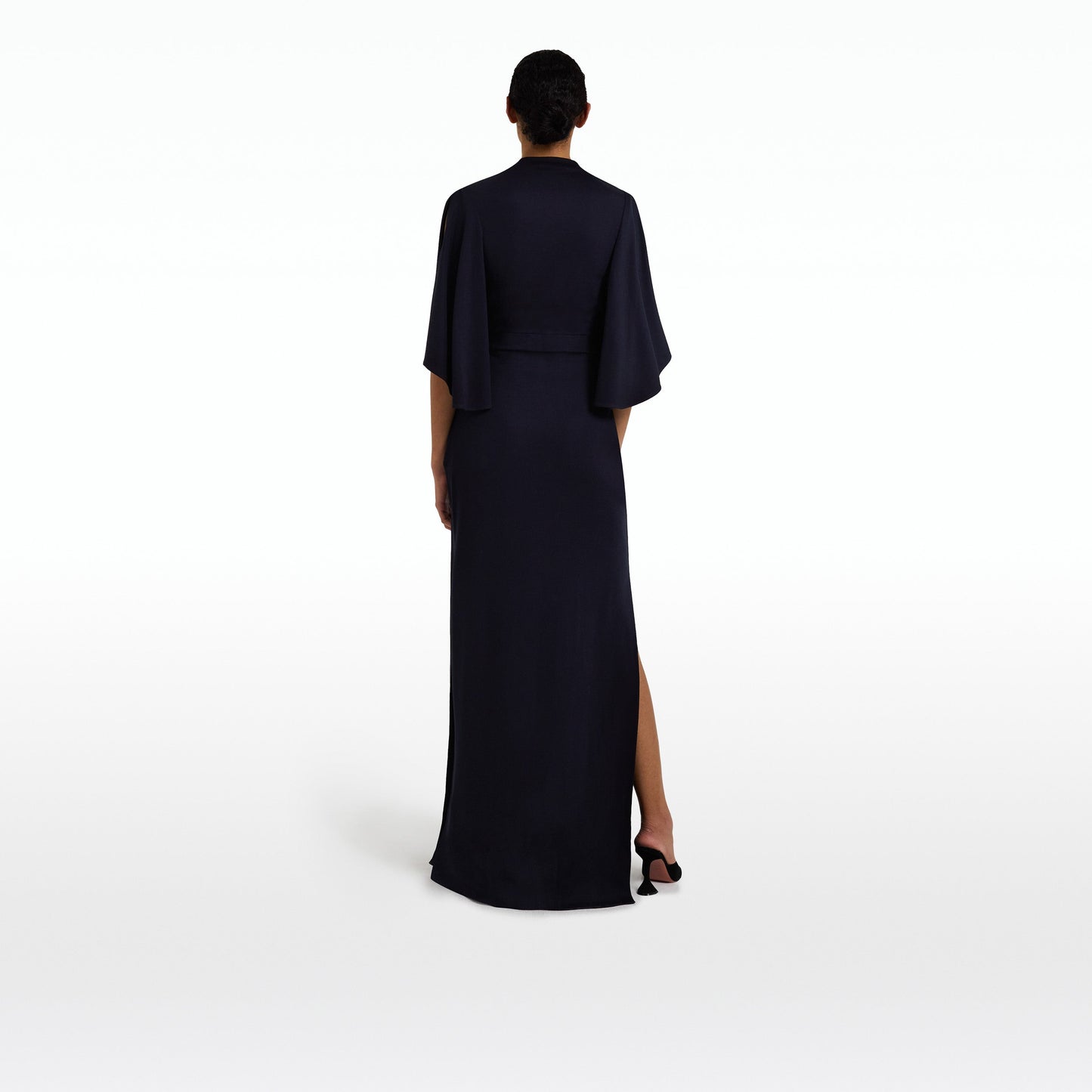 Oro Midnight Navy Long Dress