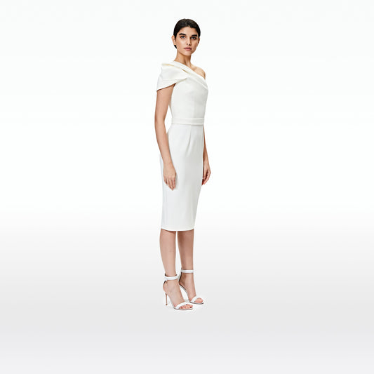 Kora Ivory Midi Dress